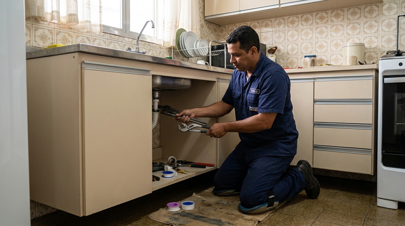Instalação hidráulica em Caxias do Sul‑RS